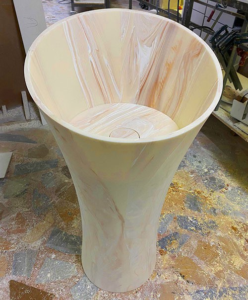 corian bathroom freestanding washbasin manufacturer in turkey 